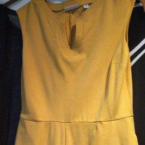 BUNDlE ST-Med Yellow fun t-shirt dress w.graphic Cardi. NY&C Soho St